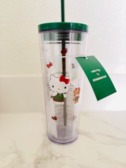 Starbucks Hello Kitty Tumbler **New**