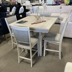 Lovely Dining Sets! $599! Easy Financing! ✅☎️🖤 