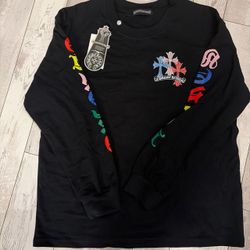 Chrome Hearts Black Long Sleeve T-Shirt