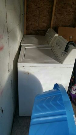 Kermore Washer and dryer
