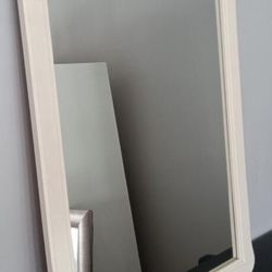 Mirror - White Frame- 44” High 28” Wide