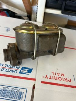 Dual Reservoir Brake Master Cylinder for 1956 Chevy