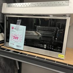 Microwave-LG-30inch Over The Range Open Box New With 1 Year Warranty 