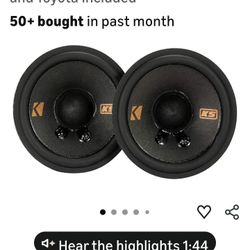 Kicker 2.75in Mid Range Speakers