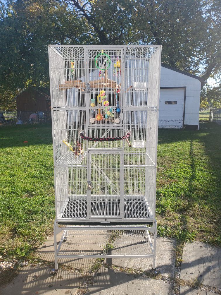 Tall Bird Cage! (32x18x69)