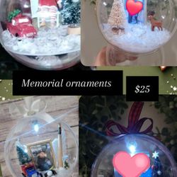 Memorial Ornaments 