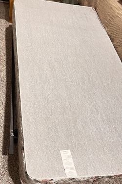 Twin Box Spring And Bed Frame -FREE Aug 9th Only