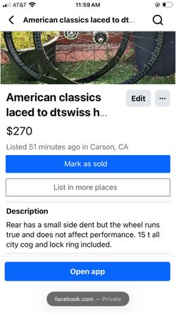 American classics to dt Swiss