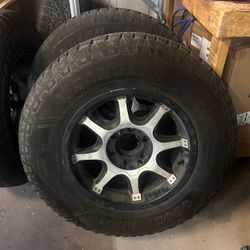 6 Lug Chevy rims and brand new tires 