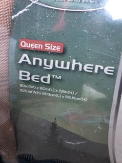 Queen Size Anywhere Bed Inflatable Mattress