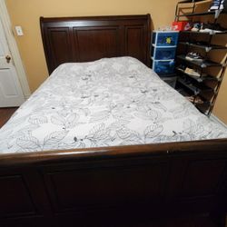 Queen Wooden Bed Frame
