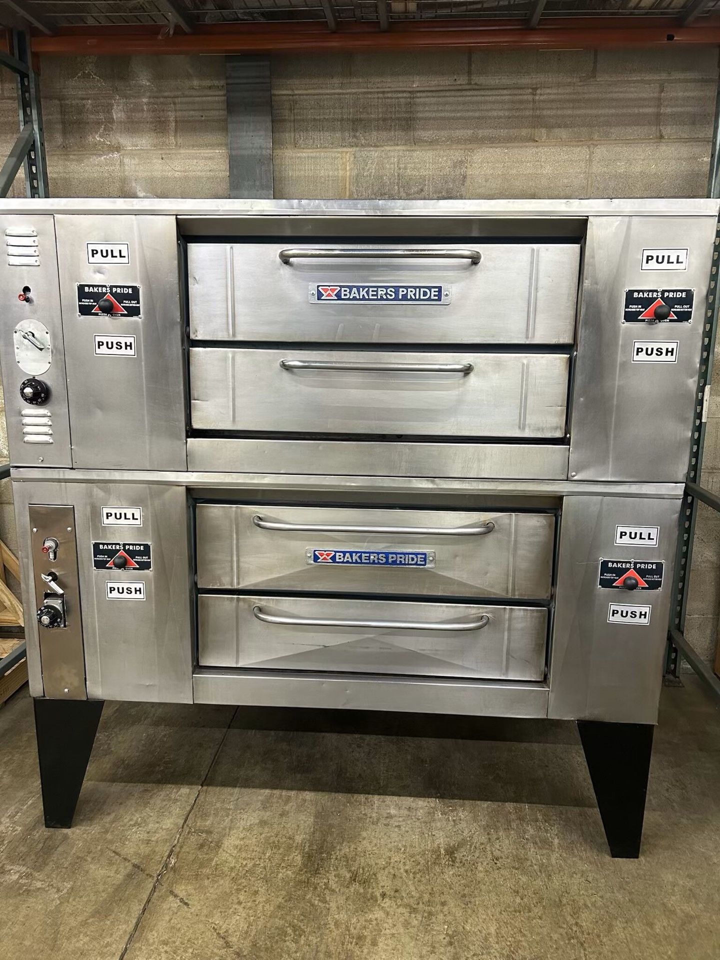 Bakers Pride, DS-805, SuperDeck Series 65", Natural Gas (USED)
