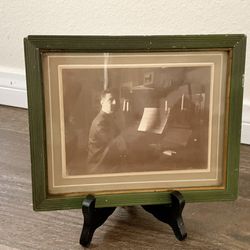 Vintage Old Photograph Framed In Amsterdam