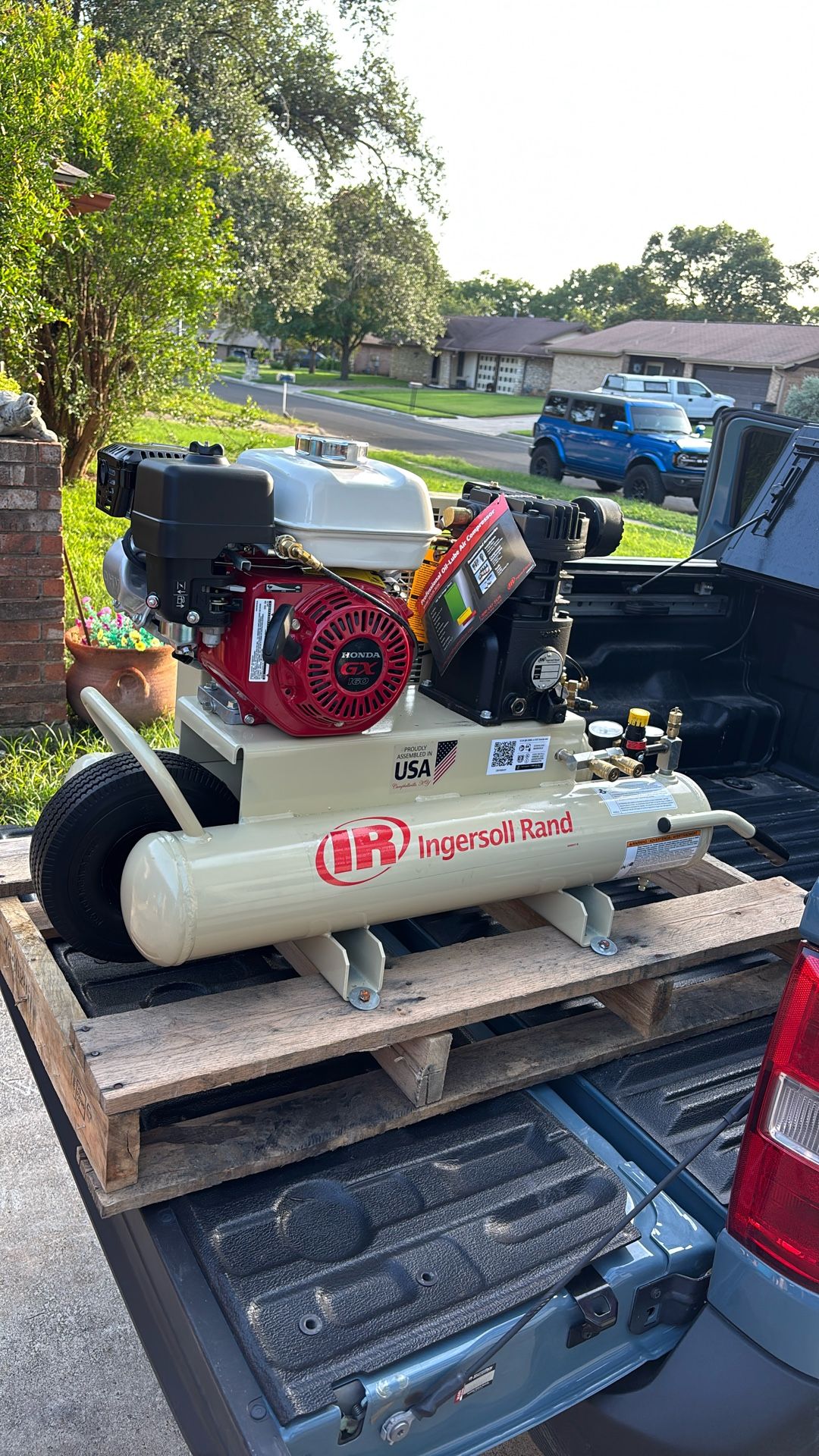 Gas Air Compressor 