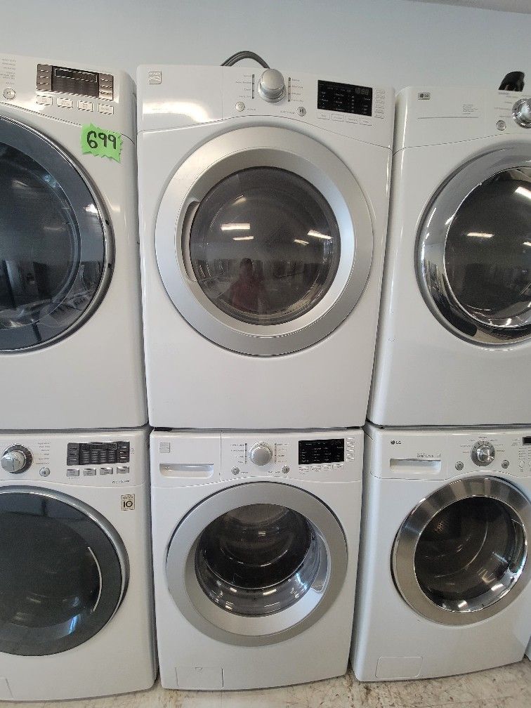 Kenmore Front Load Washer And Electric Dryer Set Used In Good Condition With 90day's Warranty 