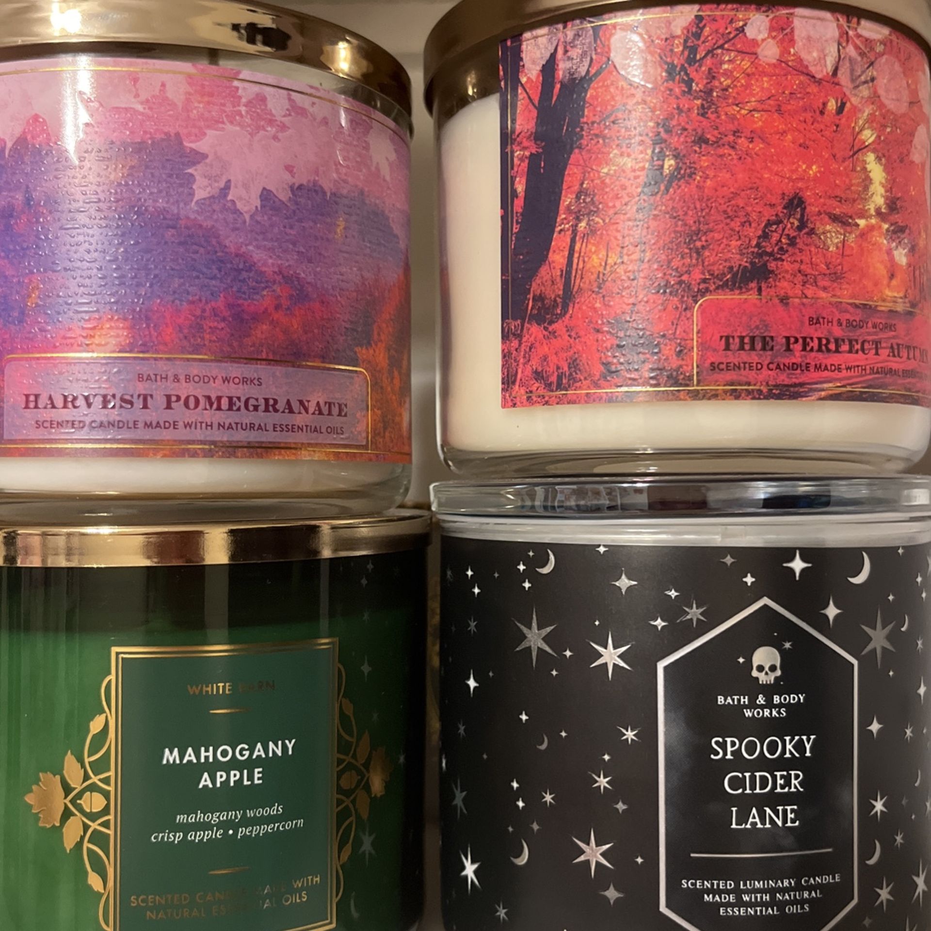 Bath And Body Works 3 Wick Candles