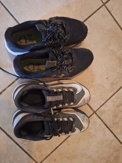 2 Pairs Of Cleats Softball