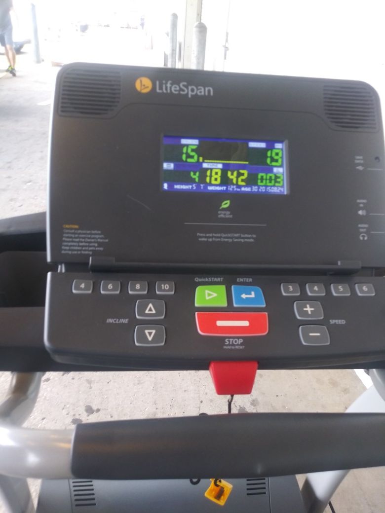 Life span TR 1200i treadmill for Sale in Tampa, FL OfferUp