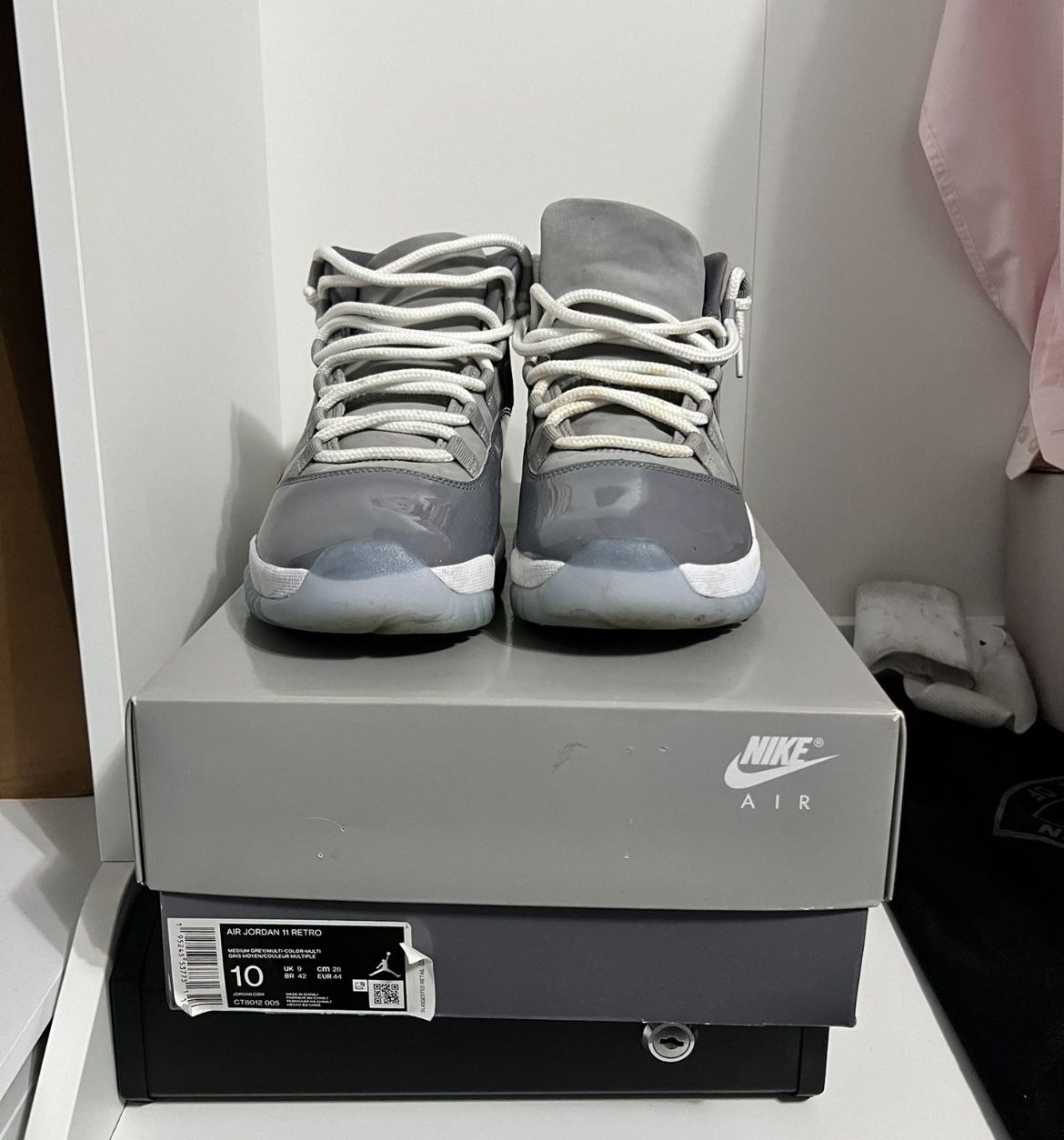 Jordan 11 Retro Cool Grey Size 10