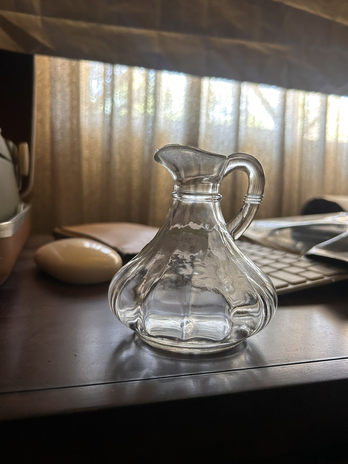 Antique - Pressed Glass - Cruet - Decanter 