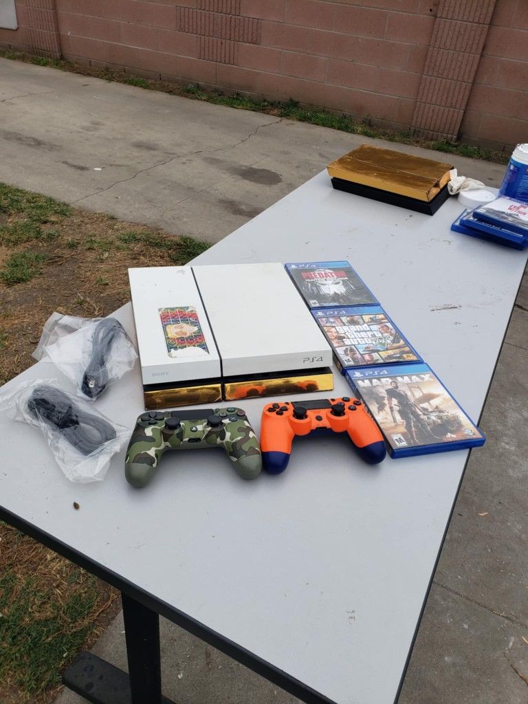 Can you Afford New or You want Trash Project... New $160! PS4 500gb, 0 Games & 1 Control. $30! Extra control & $20! Per Game... combo $220! Can be tes