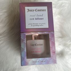 NWB Juicy Couture Rose Land Reed Diffuser