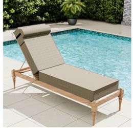 Lounge cushion with pillow