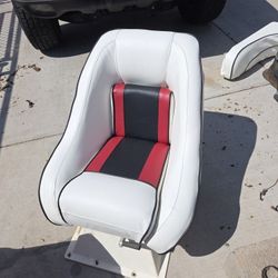 Custom Captains Chair Skins, Pontoon, Speed Boats, Skins Boats,  Marine Vinyls Only