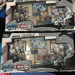 2025 Pokémon Scarlet & Violet Black Bolt & White Flare Unova Heavy Hitters Premium Collection (Costco Exclusive)
