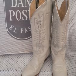 Vintage Women's Cowboy Boots / Dan Post - Size 7