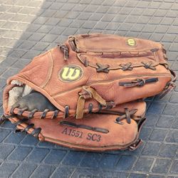 Wilson Leather Baseball Glove