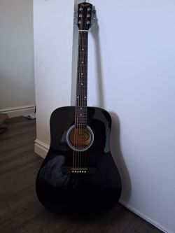 Squier by Fender Acoustic Guitar Black