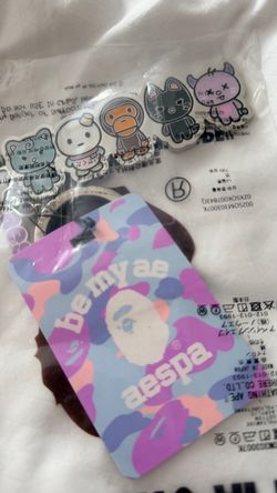 Aespa x BAPE Keychain