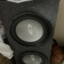 Double 12” Subwoofers With Case