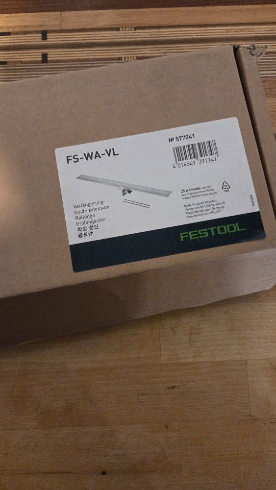 FESTOOL guide extension