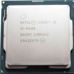 Intel Core i5-9400 CPU 2.9GHz (Turbo 4.1GHz) LGA-1151 SRG0Y SR3X5 SRELV