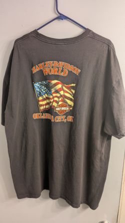 men's double x Harley-Davidson shirt