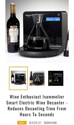 iSommelier Smart Decanter MSRP 500