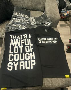 THAT'S A AWFUL LOT OF COUGH SYRUP