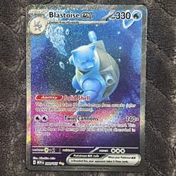 Pokemon: Blastoise Ex 200/165