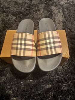 burberry slides men’s size 10
