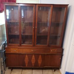 Beautiful Large China Cabinet 