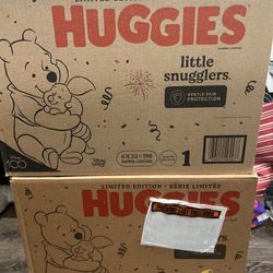 Huggies Little Snugglers Size 1 198 Pack 