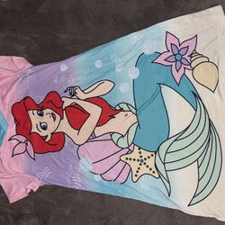Little Mermaid Kids Pajama Dress