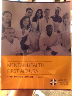 Mental Health First Aid