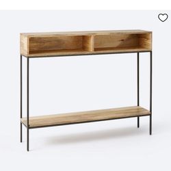 West Elm Industrial Skinny Console 