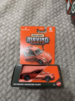 Matchbox Moving Parts 2024 Maserati GranTurismo Folgore Red