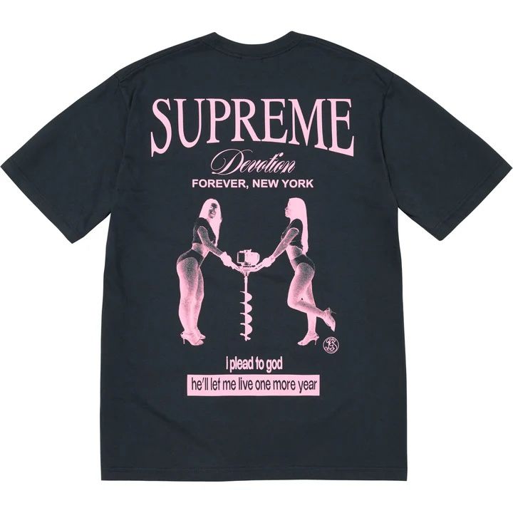 SUPREME “DEVOTION” TEE SIZE X-LARGE 