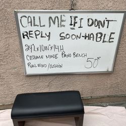 Piano Bench Asiento Para Piano 