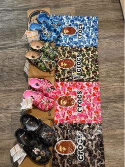 Bape Crocs